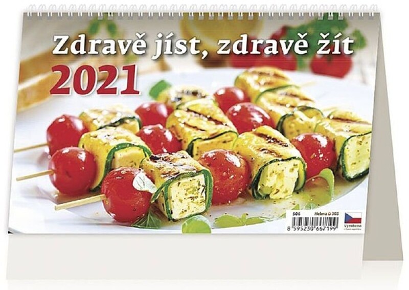 Mezinárodní kuchařka 2027, stolní kalendář