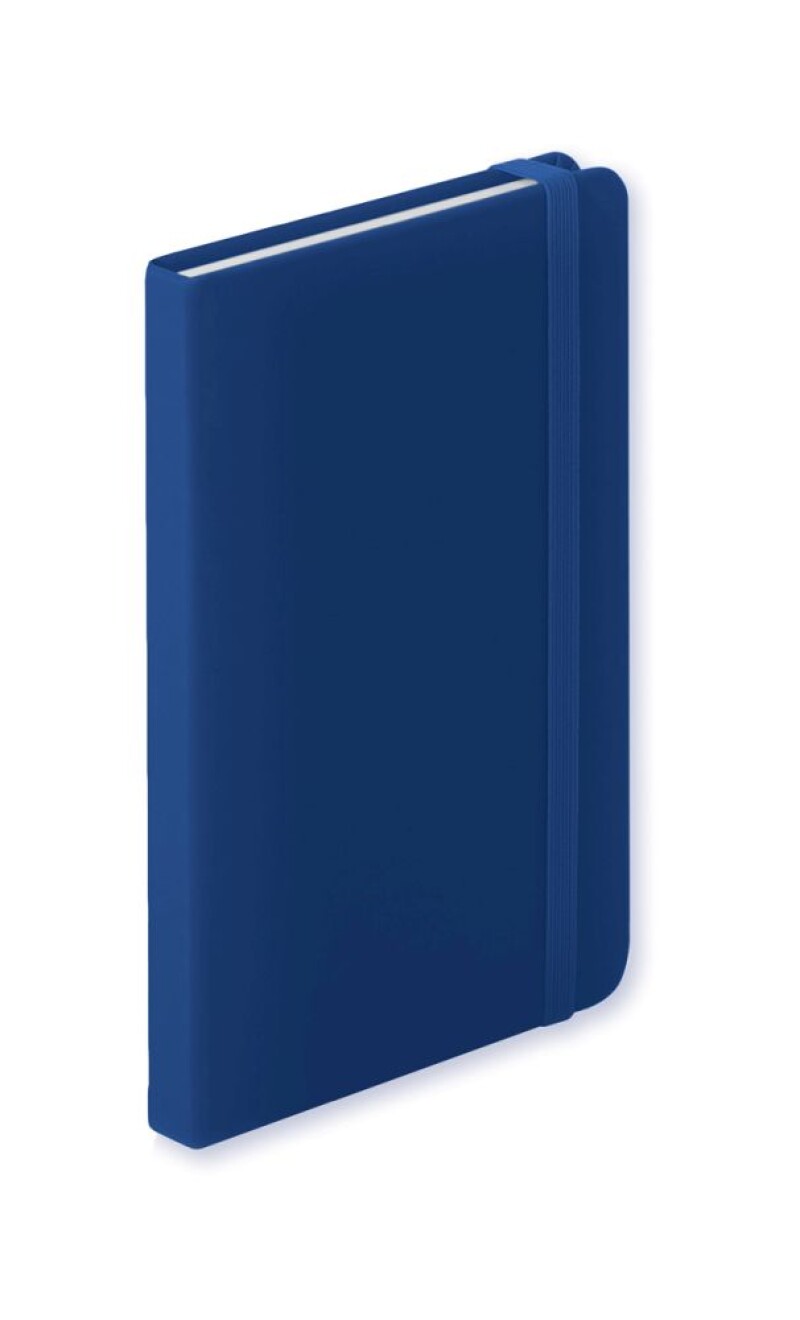 Blok s deskami z PU kůže, modrý