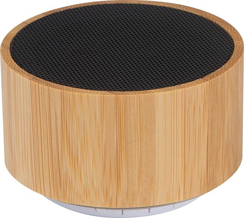Bluetooth reproduktor s bambusovým povrchem