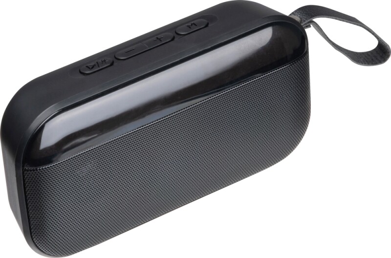 Bluetooth reproduktor s LED světlem, černá