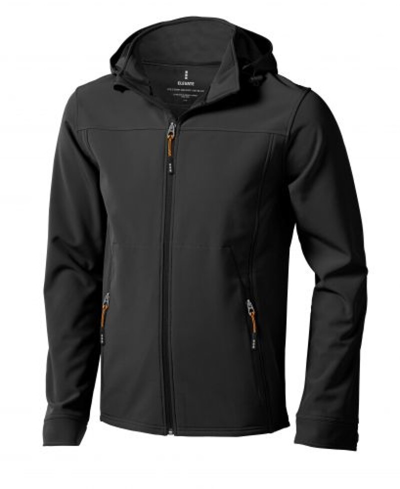 Bunda ELEVATE LANGLEY SOFTSHELL JACKET antracitová XL