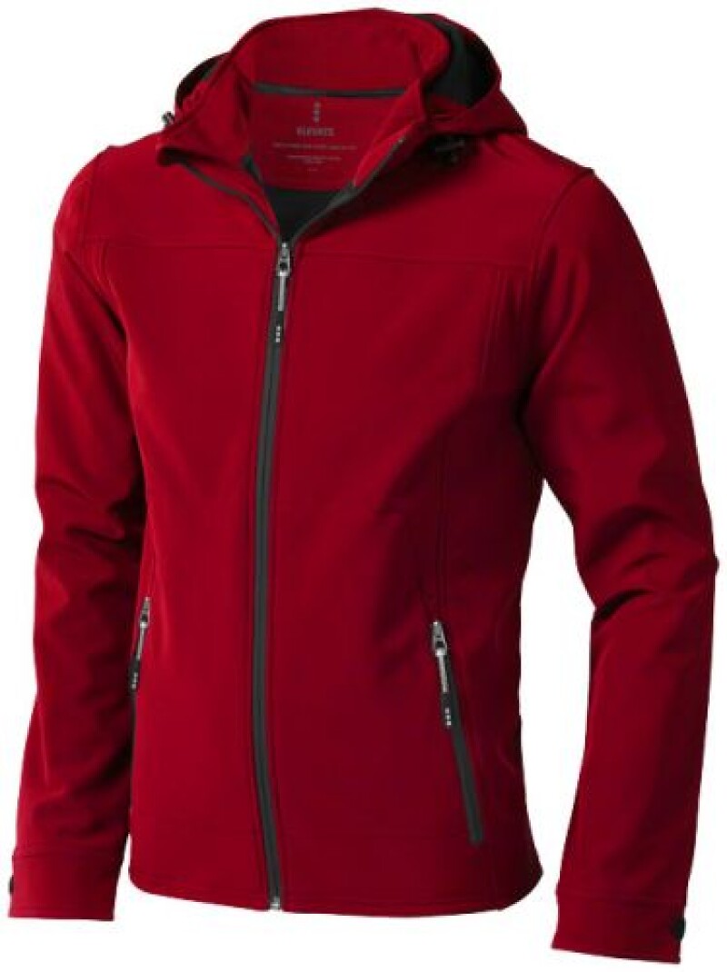 Bunda ELEVATE LANGLEY SOFTSHELL JACKET červená L