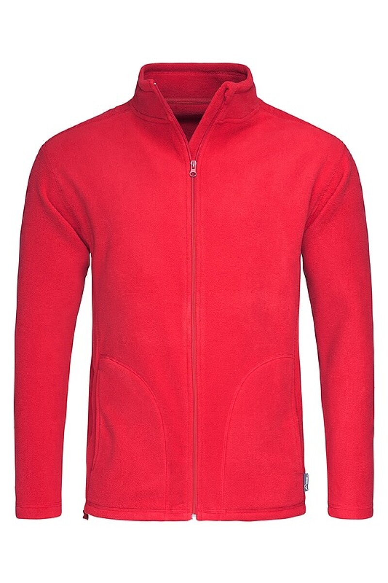 Bunda STEDMAN ACTIVE FLEECE JACKET MEN červená XL