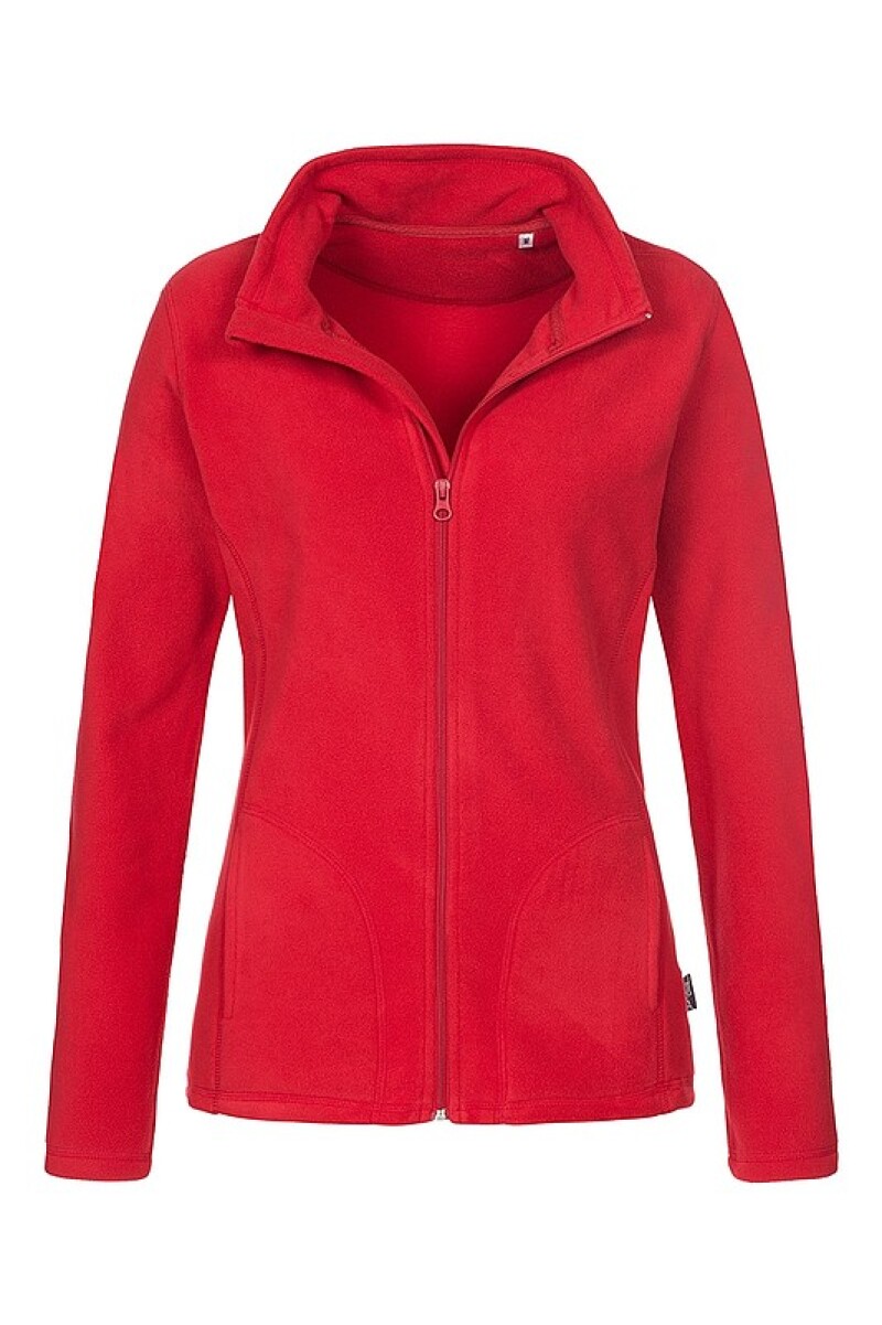 Bunda STEDMAN ACTIVE FLEECE JACKET WOMEN červená M