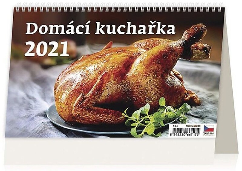 Česko-slovenská kuchařka 2027, stolní kalendář