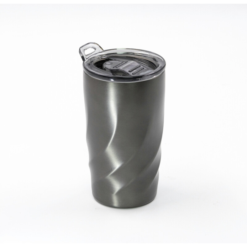 FIER Cestovní termohrnek BrandCharger, 400 ml, gunmetal