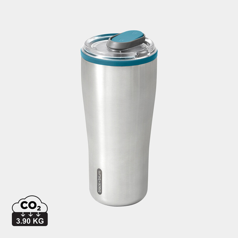 Cestovní nerezový termohrnek 600ml, tyrkysová