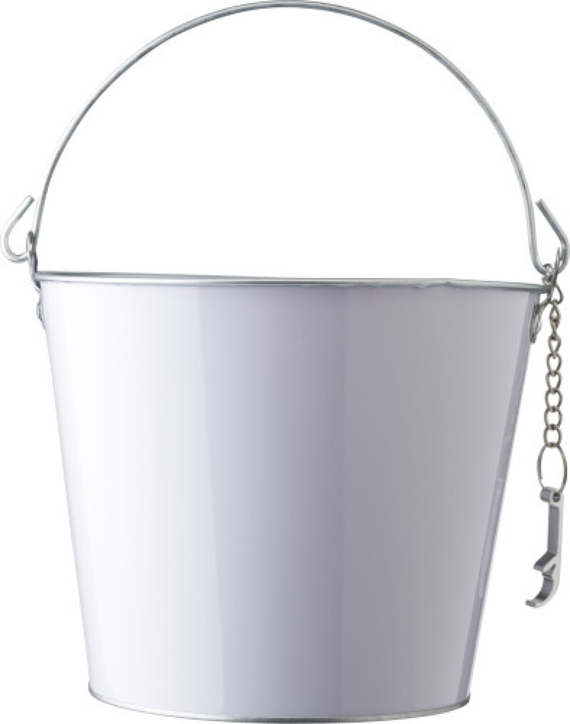 Chladicí kyblík s otvírákem, objem 6l, bílý