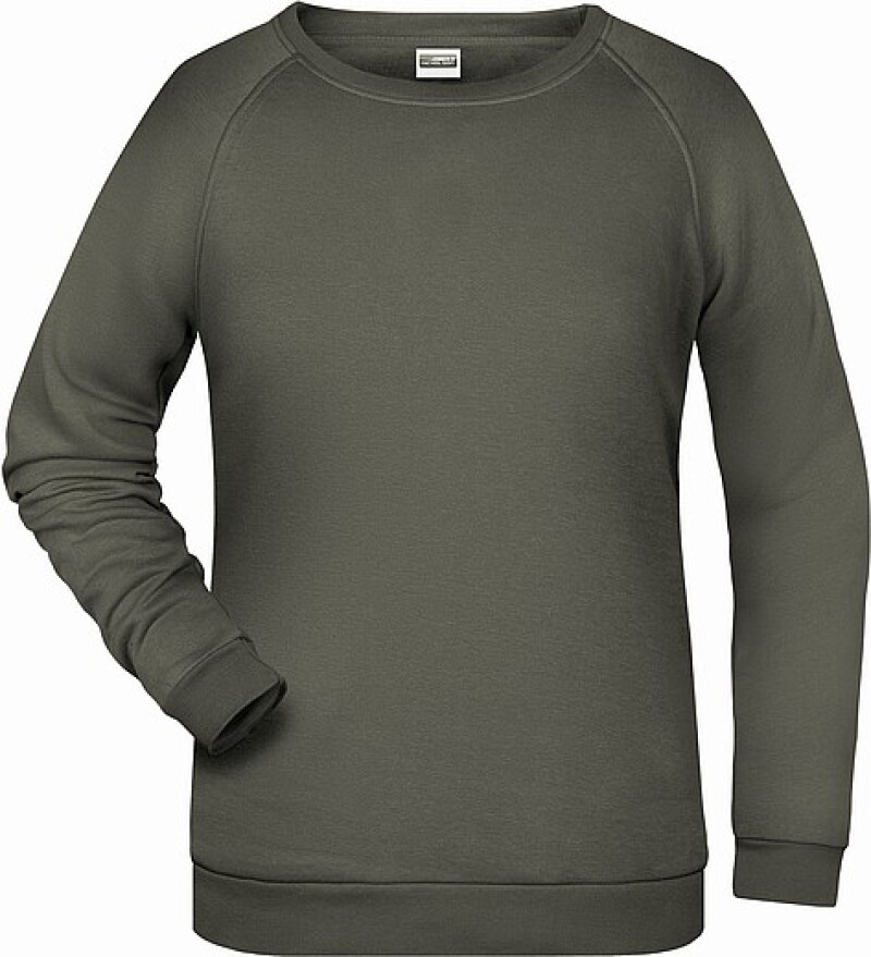Dámská mikina James Nicholson sweatshirt women, šedá, vel. S