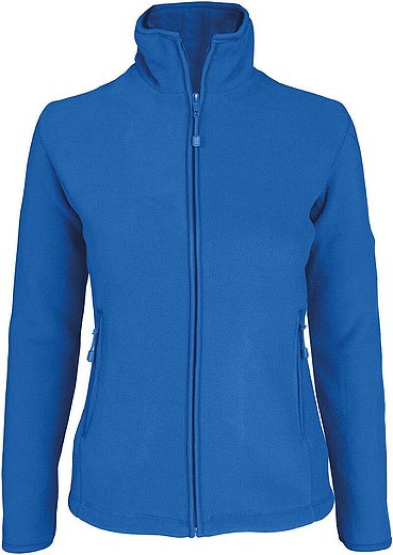 Dámská mikrofleecová mikina Kariban fleece jacket women, královská modrá, vel. XXL