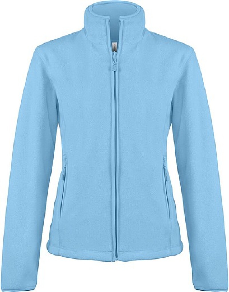Dámská mikrofleecová mikina Kariban fleece jacket women, sv. modrá, vel. XXL