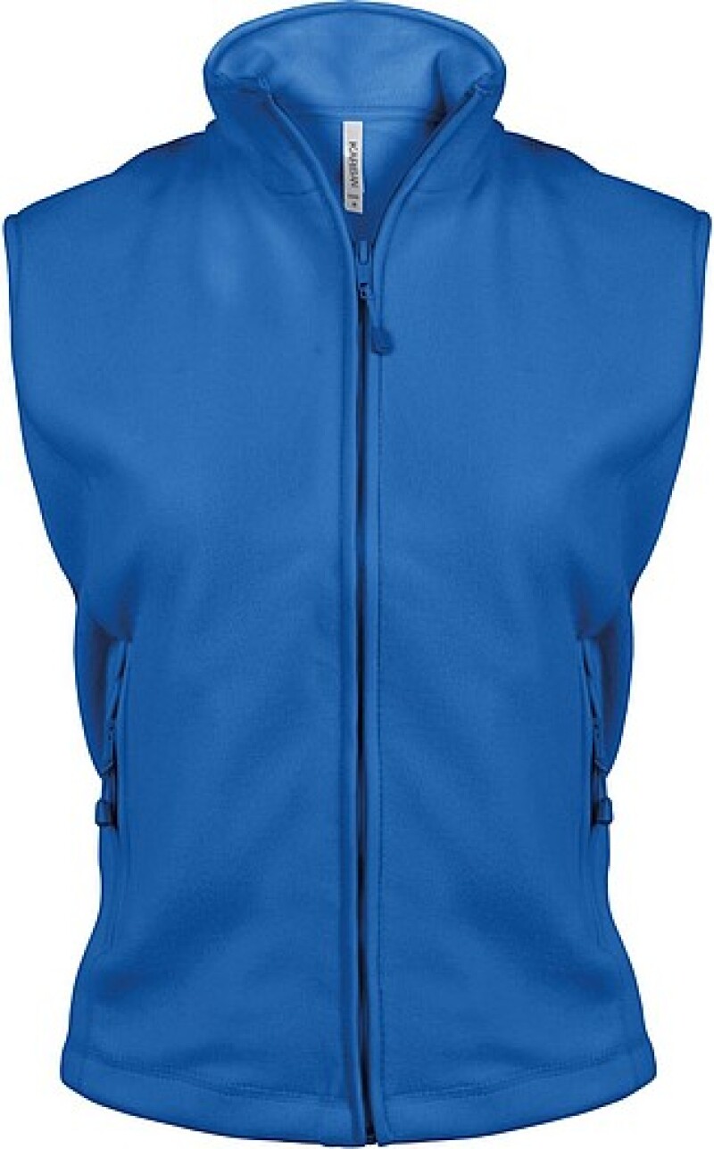 Dámská mikrofleecová vesta Kariban fleece vest women, královská modrá, vel. 4XL