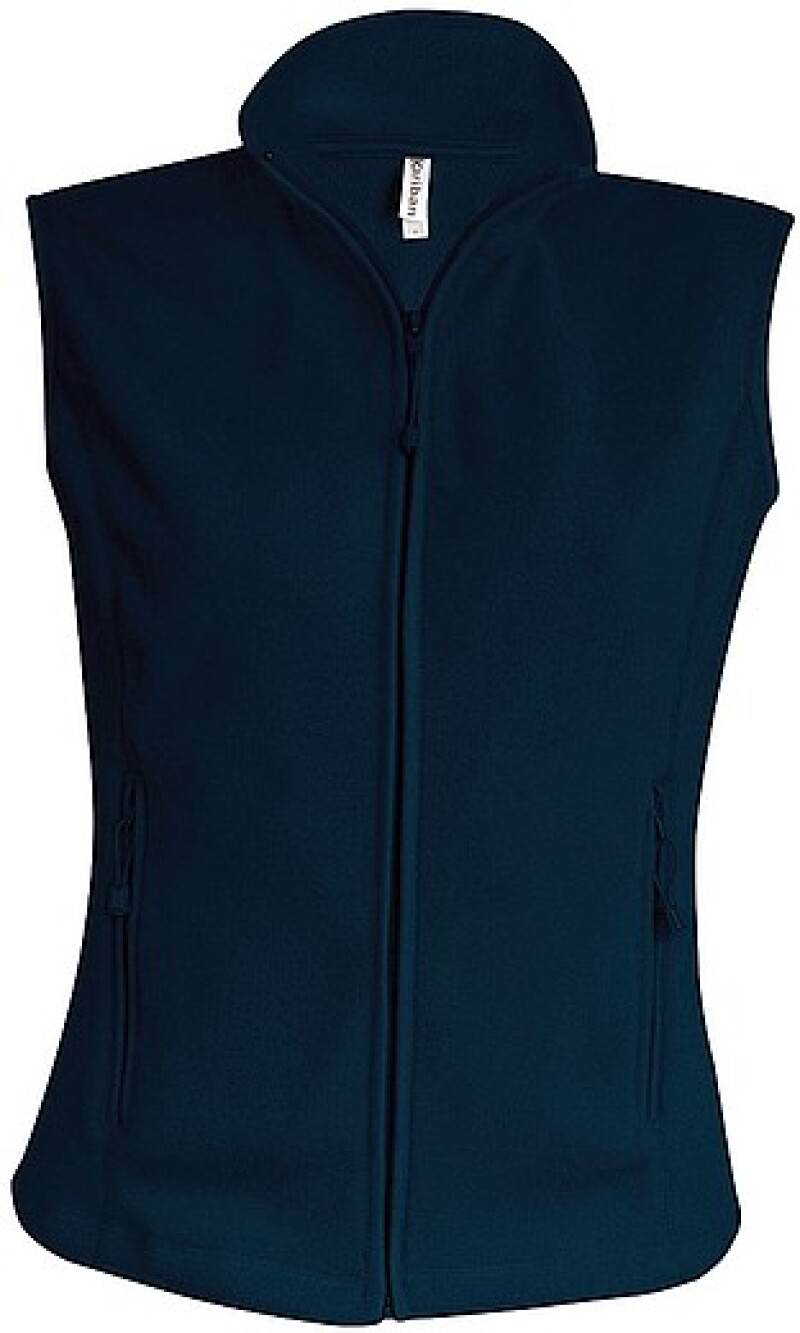 Dámská mikrofleecová vesta Kariban fleece vest women, námořní modrá, vel. XL