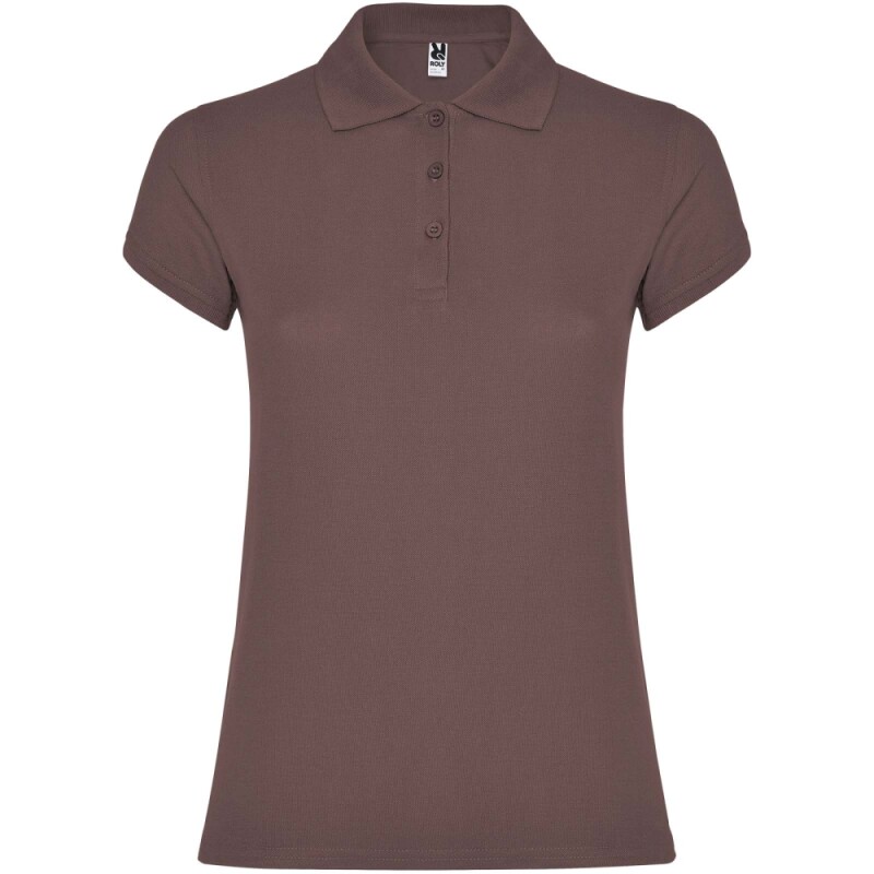 Dámská polokošile Roly Star, velikost 2XL, hnědá