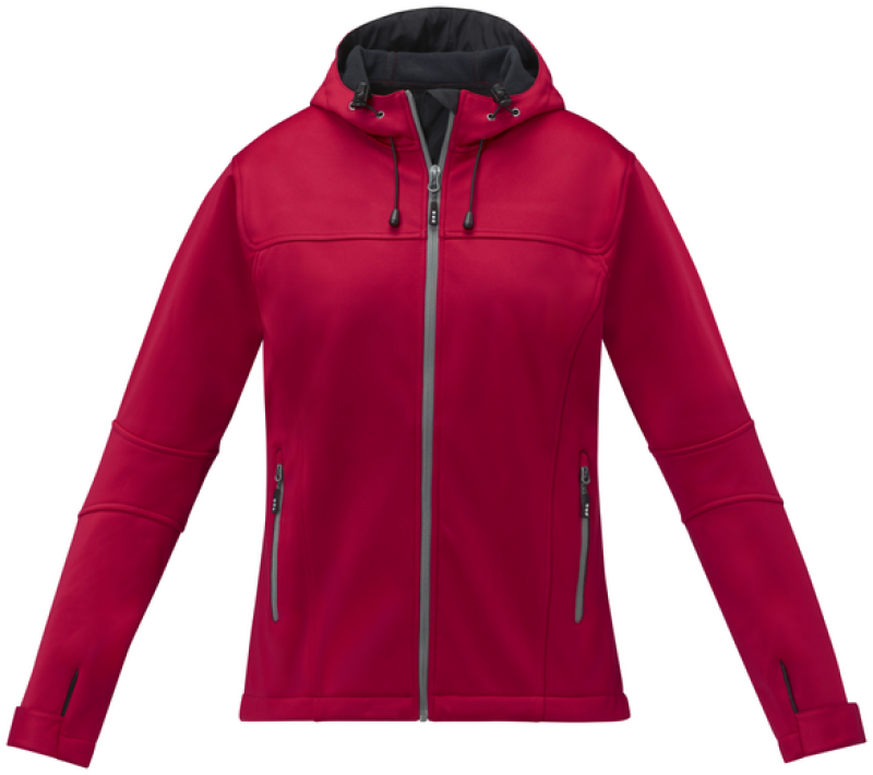 Dámská softshellová bunda Elevate MATCH, červená, XL