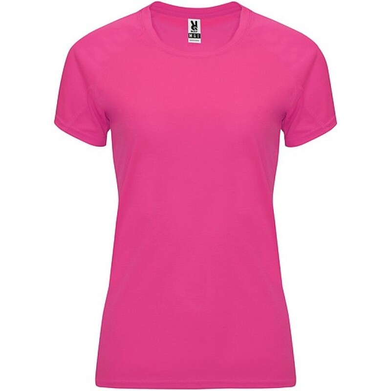 Dámské funkční tričko s krátkým rukávem, ROLY BAHRAIN, sytě růžová, vel. 2XL