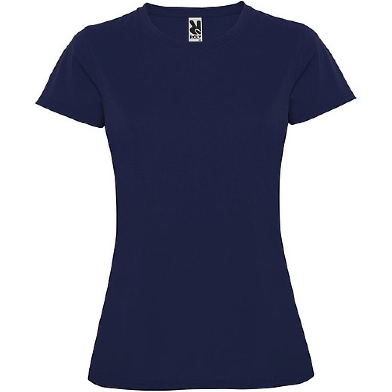Dámské funkční tričko s krátkým rukávem, ROLY MONTECARLO, navy, vel. L