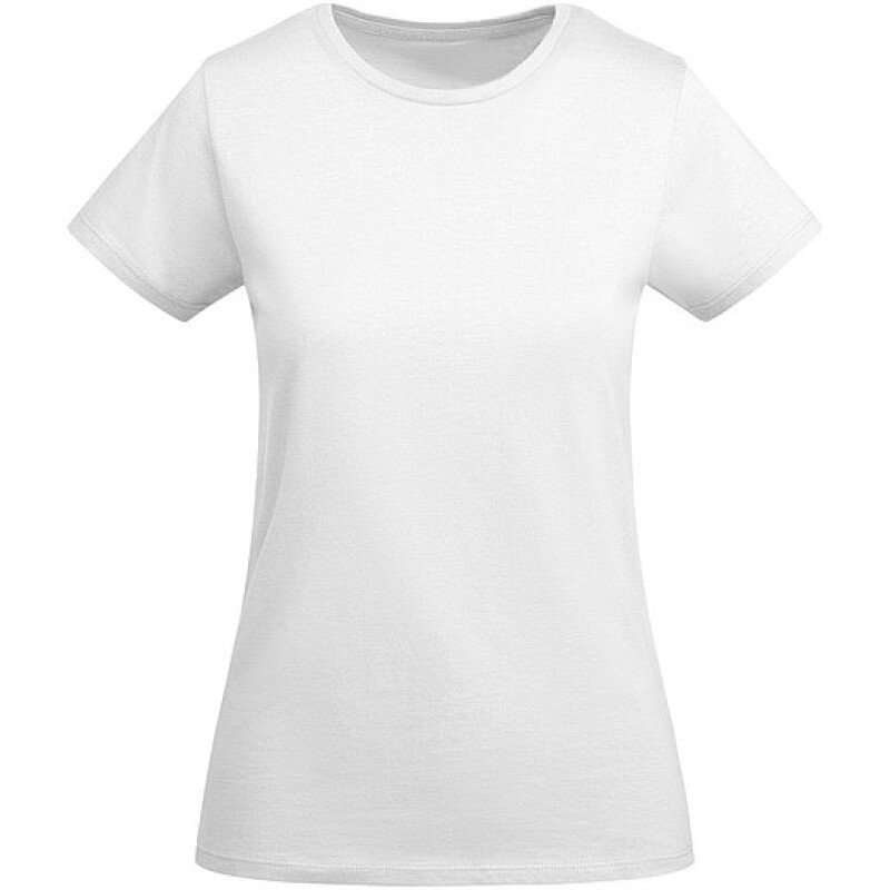 Dámské tričko s krátkým rukávem, ROLY BREDA, bílá, vel. 3XL