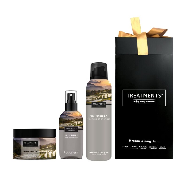 Dárková sada kosmetiky TREATMENTS® Giftbox Body & Scrub - Shinshiro