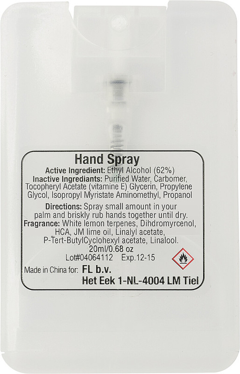 Čistící sprej na ruce, 20ml