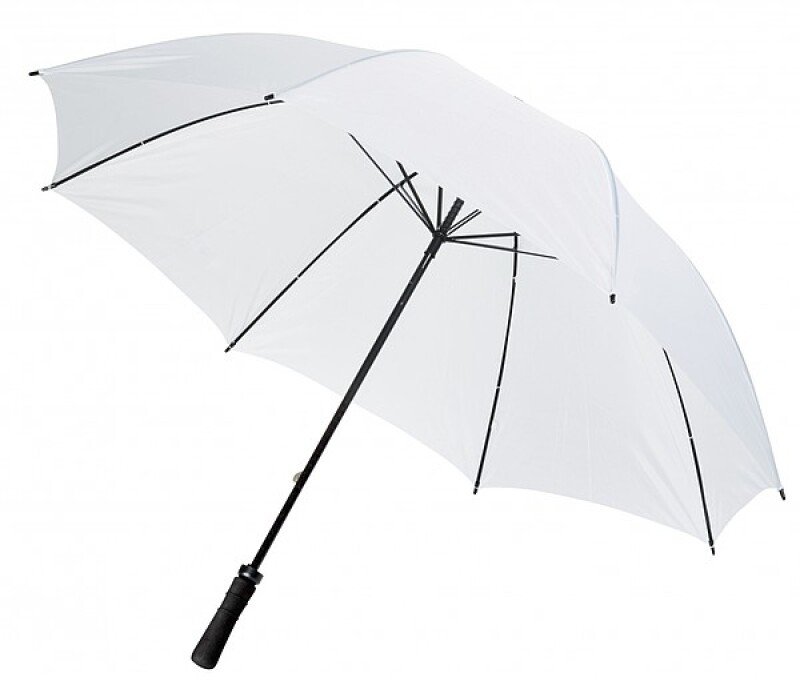 Deštník pro 2 osoby odolný proti větru, bílý, Průměr 131 cm