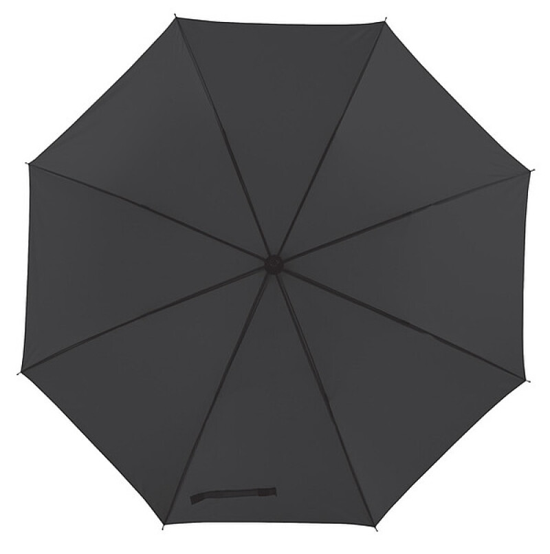 Deštník s pouzdrem, černá, pr. 125 cm