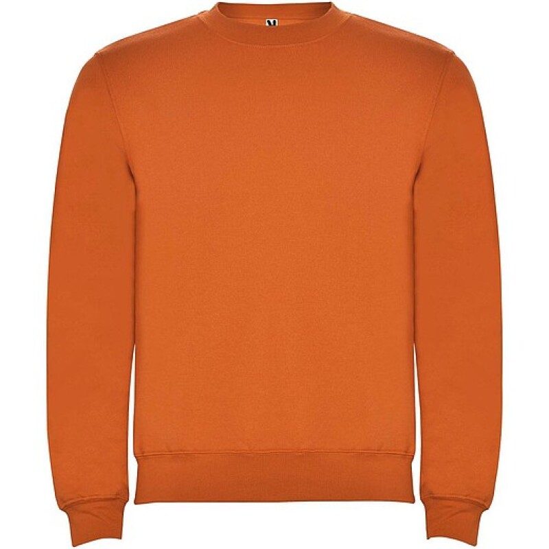 Dětská mikina s kulatým výstřihem, ROLY CLASICA, oranžová, vel. 5/6