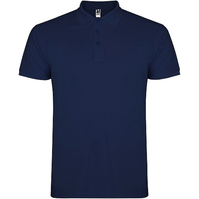 Dětská polokošile s krátkým rukávem, ROLY STAR, navy, vel. 3/4