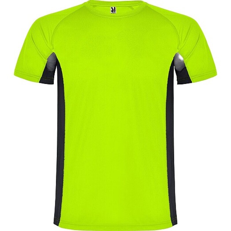Dětské tričko Roly Shanghai, fluorescenční zelená, velikost 16 let