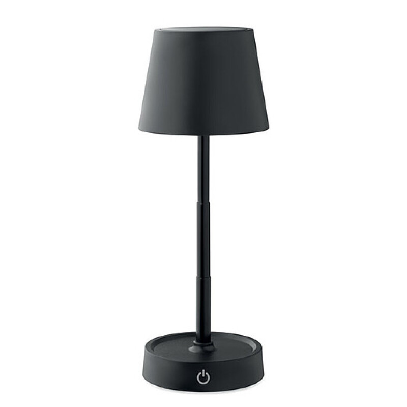 DIALUZ Dobíjecí výsuvná stolní USB lampa, černá