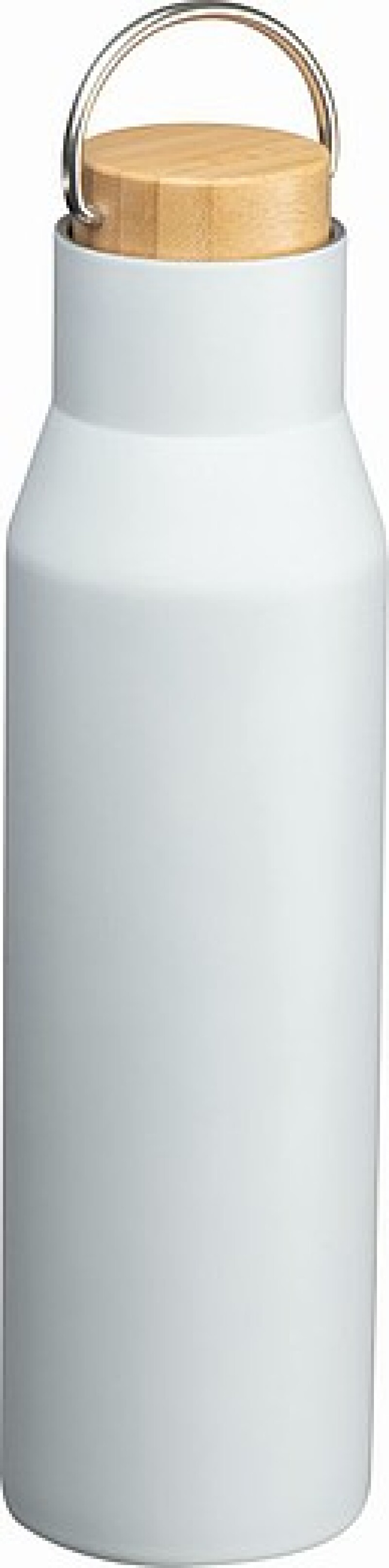 Dvoustěnná láhev na pití z nerezové oceli, 550ml, bílá