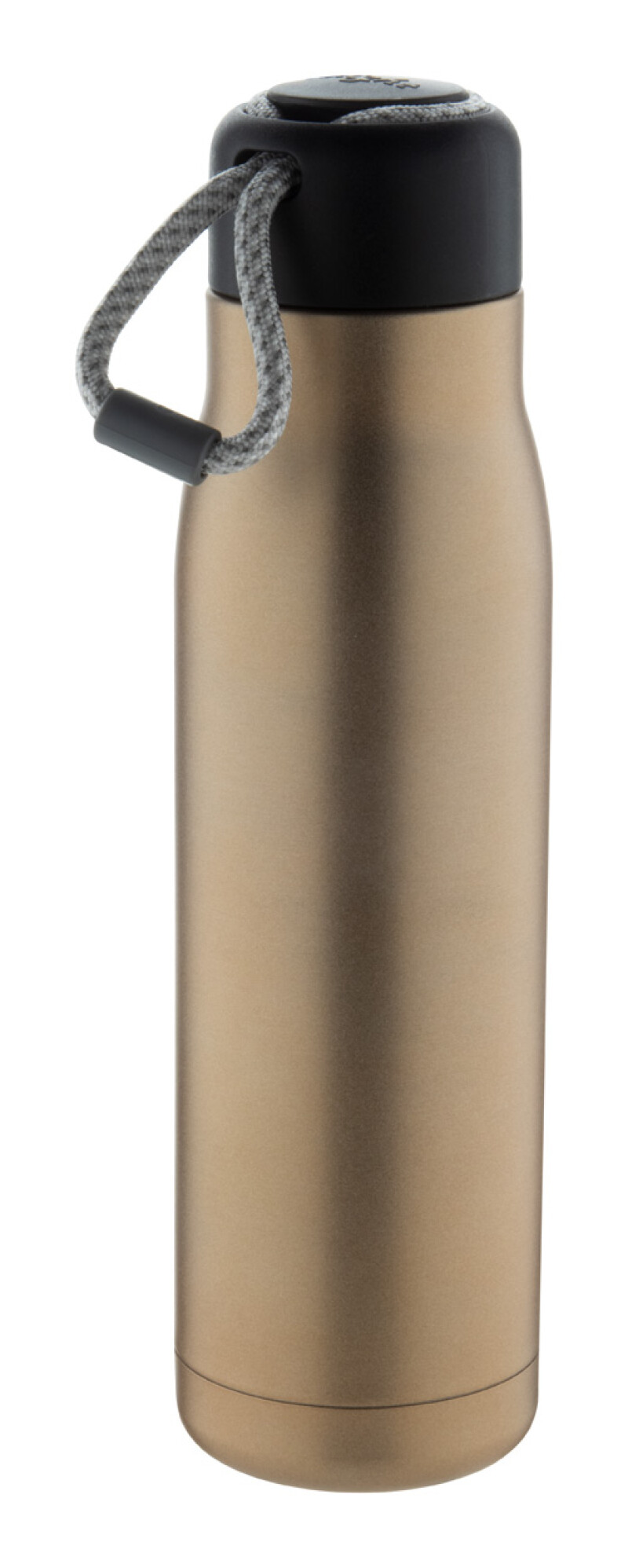 Dvoustěnná nerezová termoska, 500ml, zlatá