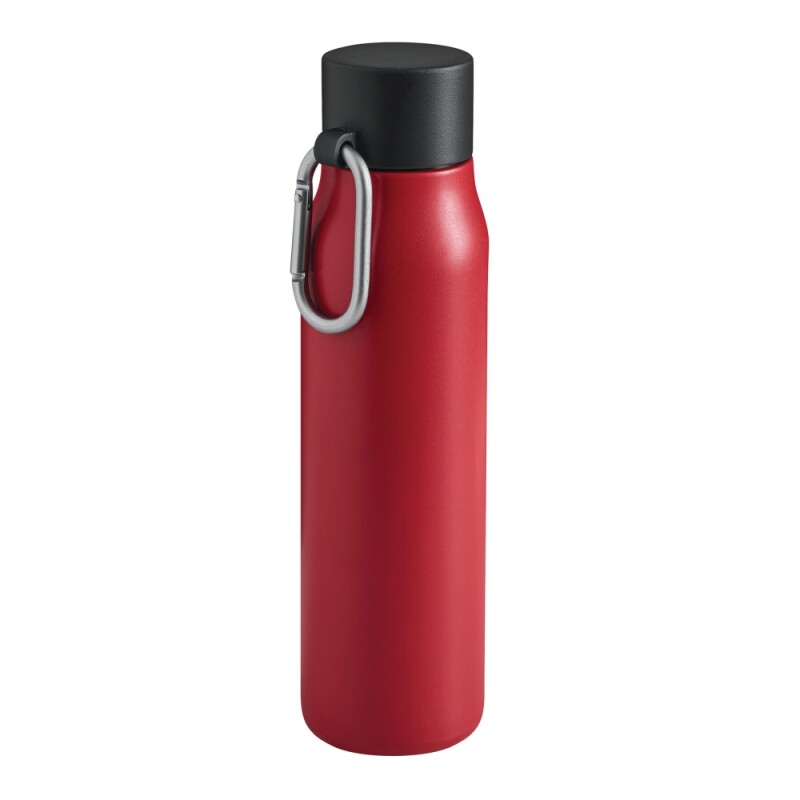 Dvoustěnná vakuová láhev 550 ml, červená