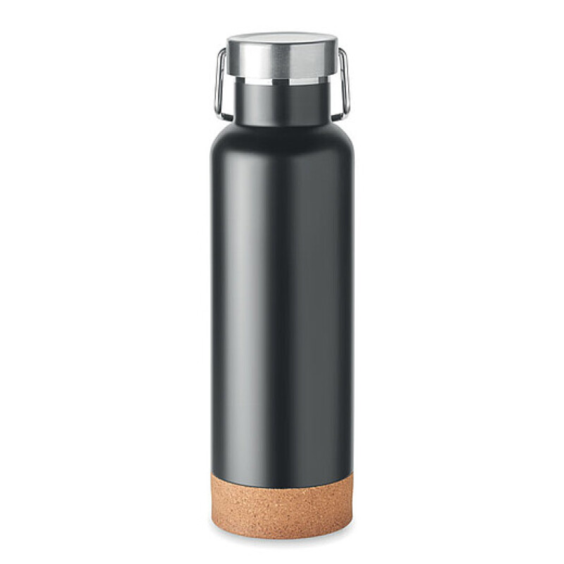 Dvoustěnná vakuově izolovaná láhev 500 ml, černá