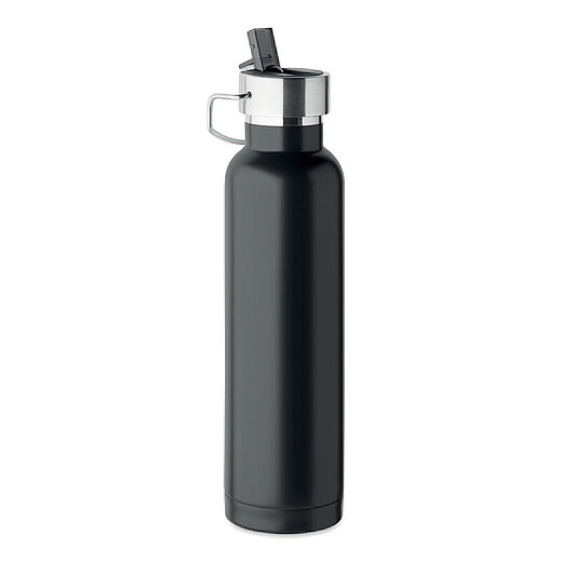 Dvoustěnná vakuově izolovaná láhev 660 ml, černá