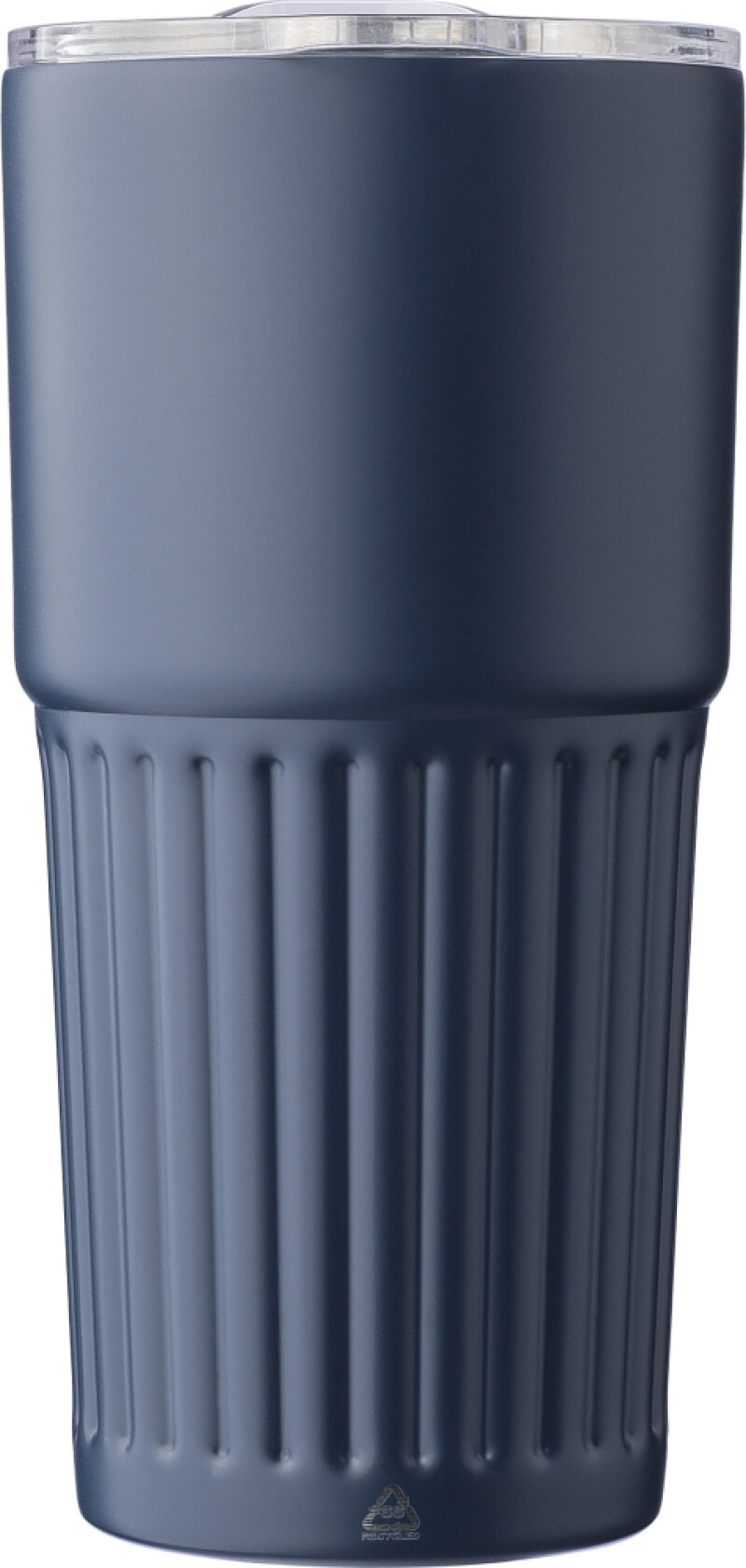 SEMREON Dvoustěnný termohrnek z recyklované nerezové oceli, 500 ml, modrá