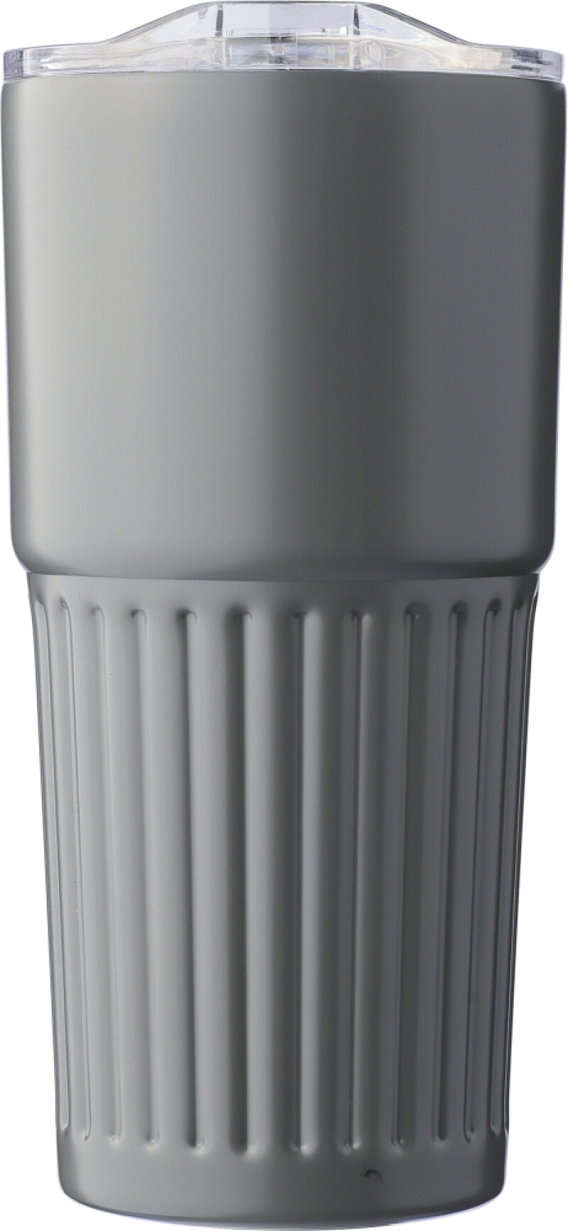 SEMREON Dvoustěnný termohrnek z recyklované nerezové oceli, 500 ml, šedá