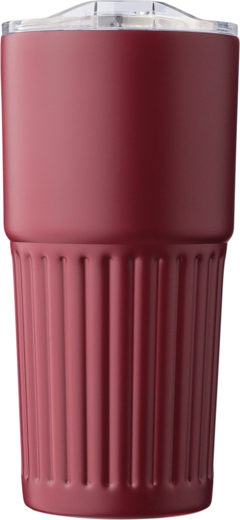 SEMREON Dvoustěnný termohrnek z recyklované nerezové oceli, 500 ml, vínová
