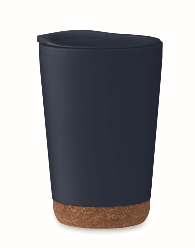 Dvoustěnný termohrnek 300 ml, tm. námořní modrá