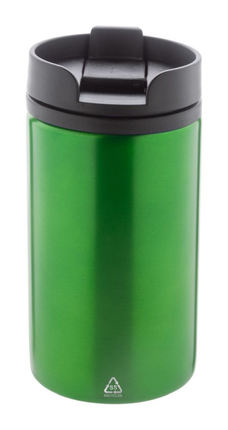 Dvoustěnný termohrnek, 250 ml, zelená
