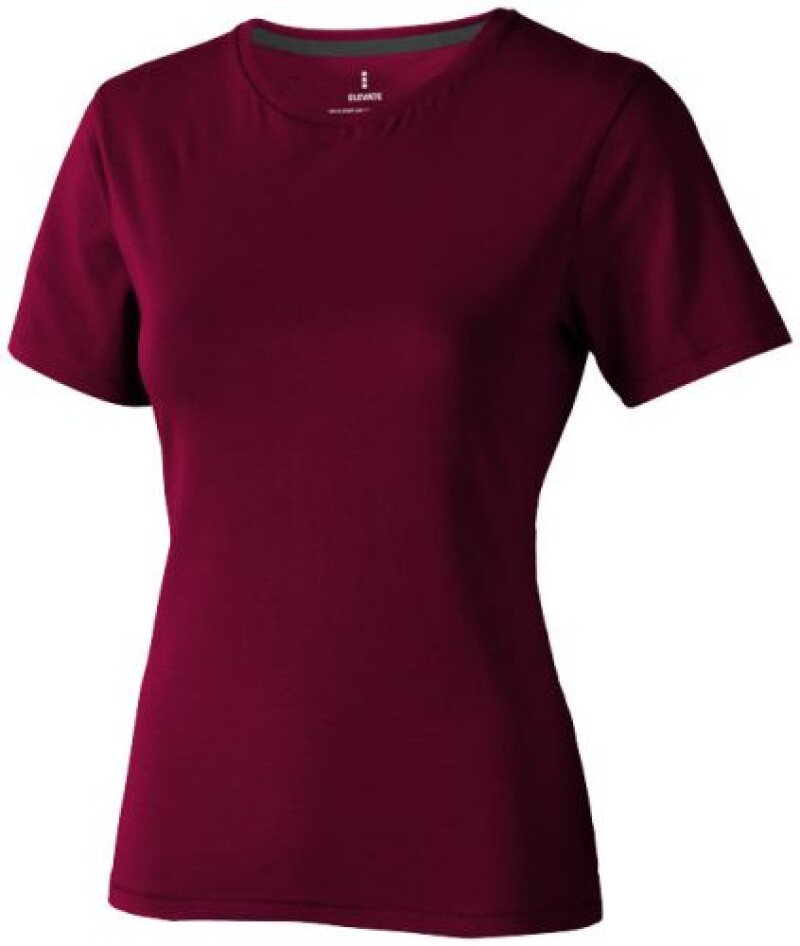Tričko ELEVATE NANAIMO LADIES T-SHIRT vínová 188C, velikost XXL