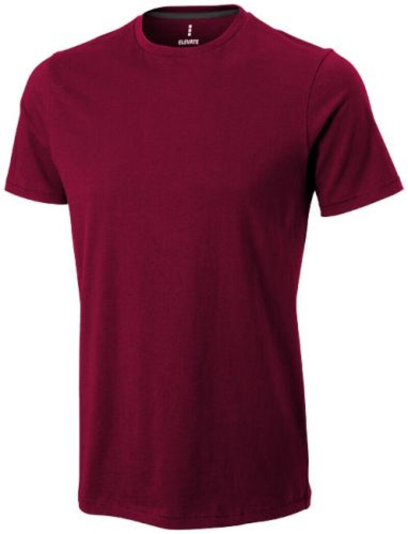 Tričko ELEVATE NANAIMO T-SHIRT vínová L