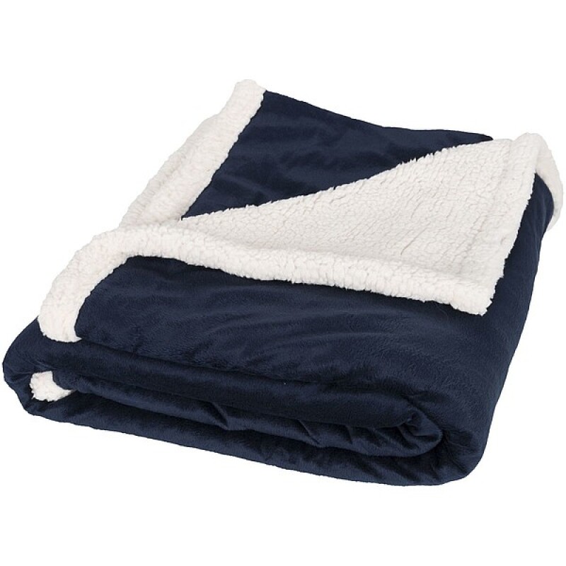 Extra měkký pléd z coral fleece, šedá