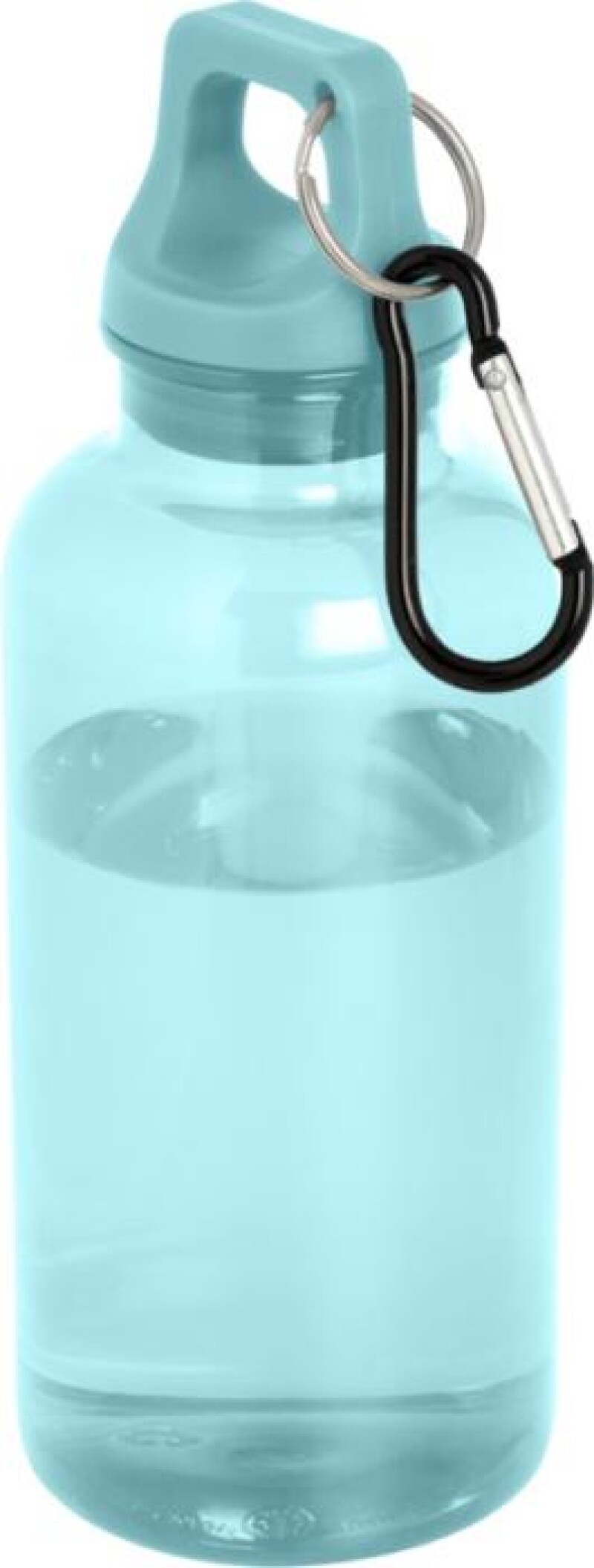 VASEALA Láhev z RPET s karabinou, 400 ml, tyrkysová