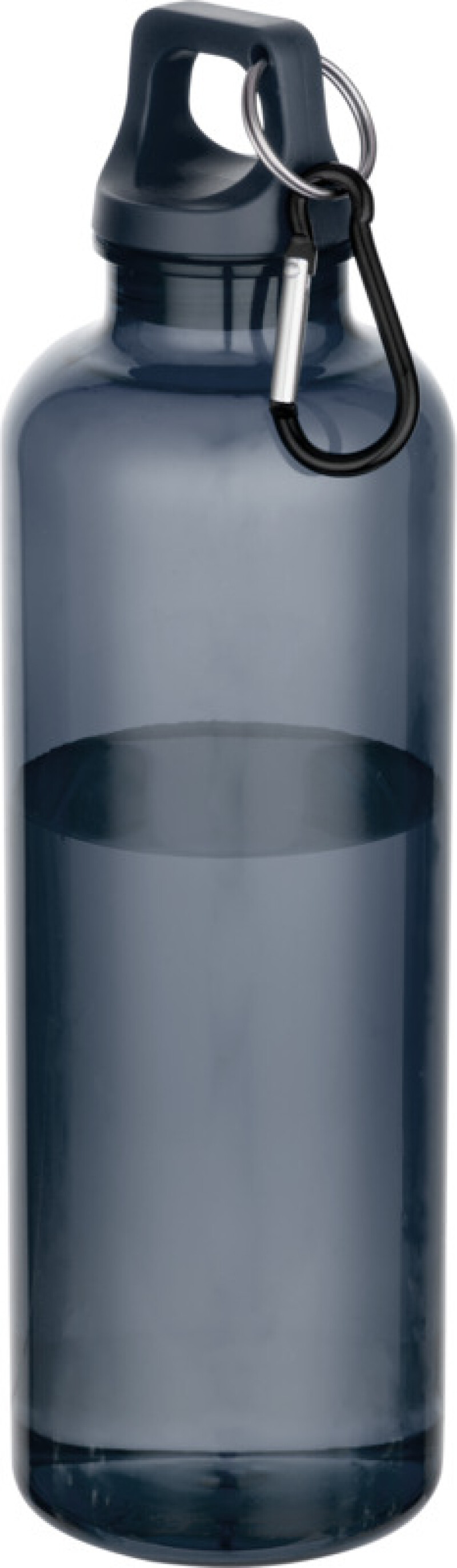 MIKNURA Láhev z RPET s karabinou 750 ml, modrošedá