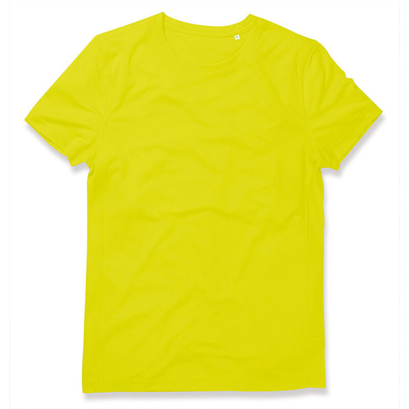 Funkční tričko STEDMAN ACTIVE 140 CREW NECK MEN reflexní žlutá S