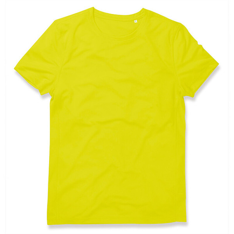 Funkční tričko STEDMAN ACTIVE 140 CREW NECK MEN reflexní žlutá XL