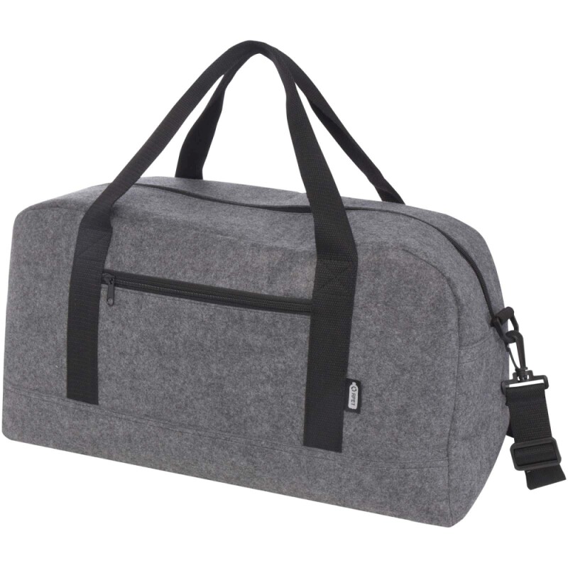 GRS recyklovaná sportovní taška, 35 l, šedý melír