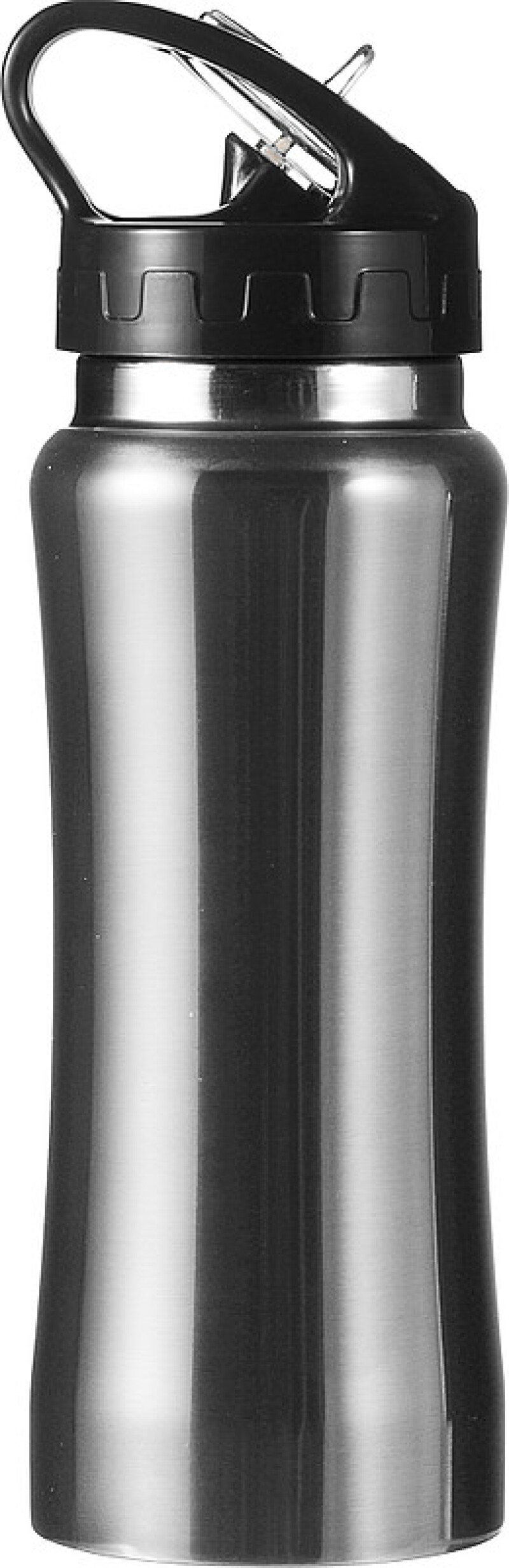 HIMASA Nerezová láhev na pití, 600 ml, stříbrná