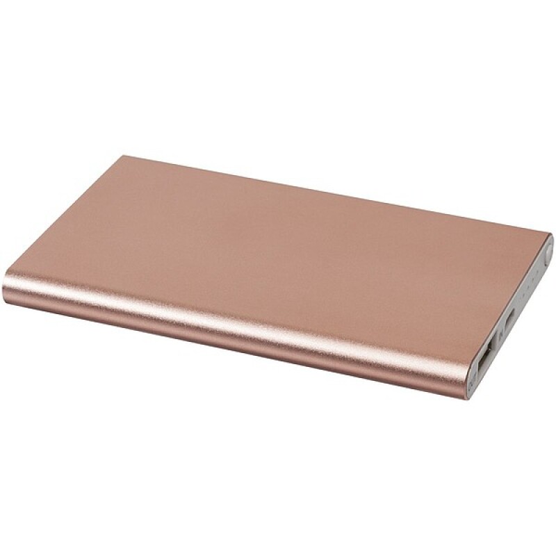 Hliníková powerbanka Pep 4000mAh, stříbrná